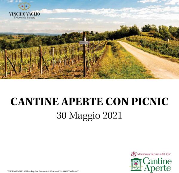 Cantine aperte con picnic 30/05/21 | Vinchio Vaglio